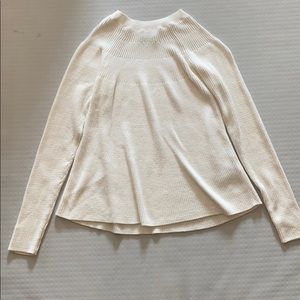 abercrombie- cream sweater